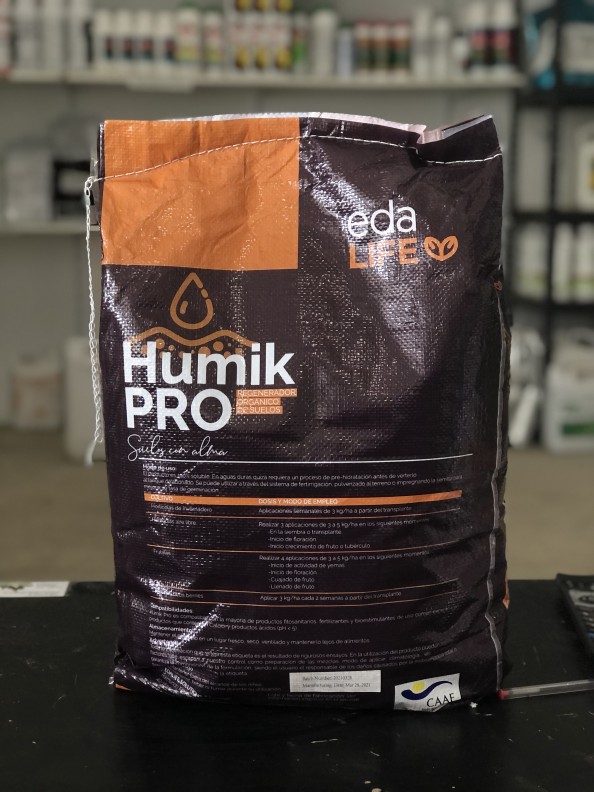 Humik Pro (ΒΙΟ) Πυκνά Χουμικά οξέα σε μορφή βρέξιμου κόκκου (5kg)