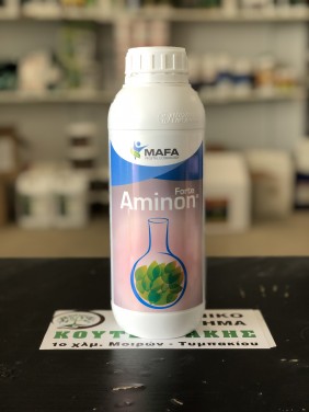 Aminon Forte (BIO) Ειδικό σκεύασμα για διαφυλλική χρήση με 24% ελεύθερα αμινοξέα (1lt)