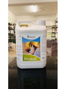 Frutoil Βιολογικό σκεύασμα βασισμένο σε φυτικά έλαια για ενίσχυση εντομοκτόνων και διαβροχή (5lt) Frutoil Βιολογικό σκεύασμα βασισμένο σε φυτικά έλαια για ενίσχυση εντομοκτόνων και διαβροχή (5lt)